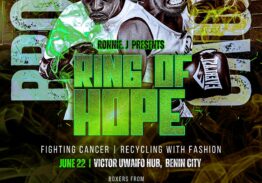 RING OF HOPE(Boxing cancer/Recycling with fashion)